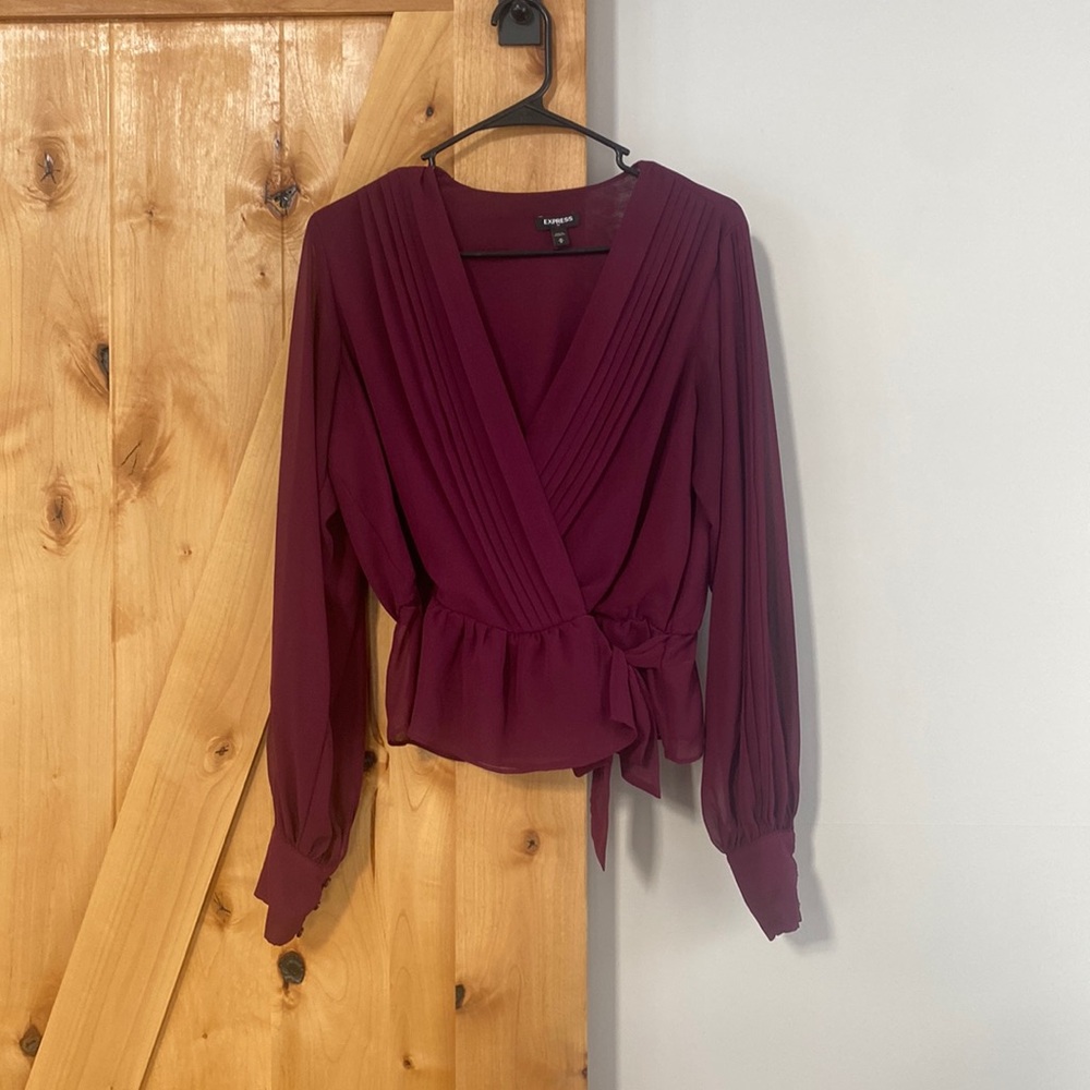 Sheer blouse